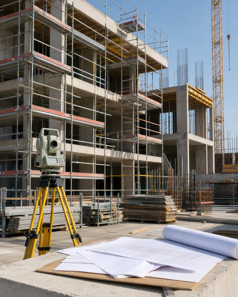 Baubegleitung und Beratung vor Ort auf der Baustelle