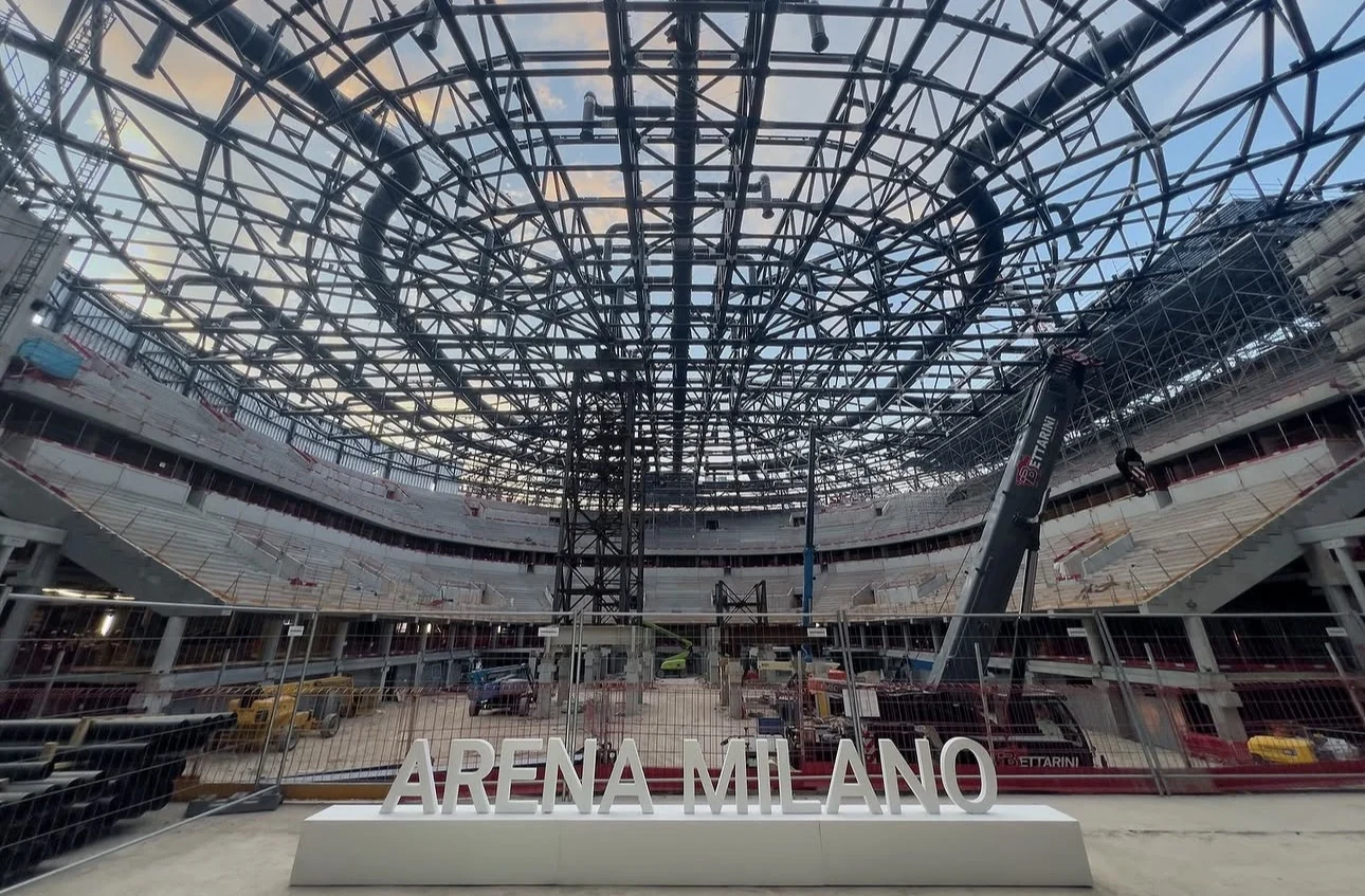 Neubau MSG Arena in Mailand als Referenzprojekt für Bauwerksabdichtung